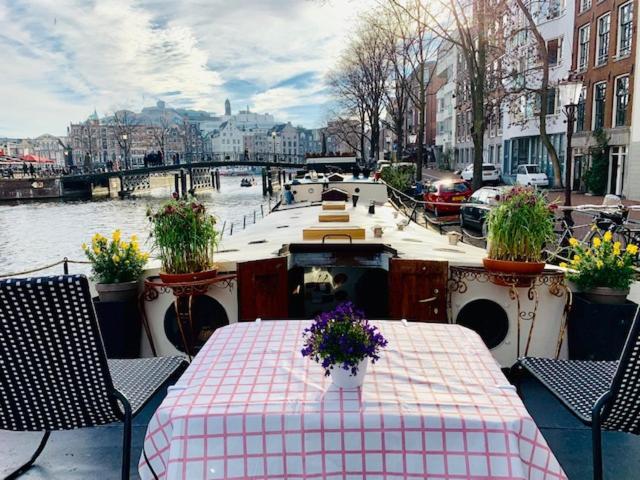 Romantic Houseboat Ámsterdam Exterior foto